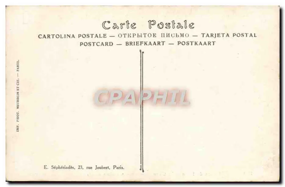 Christus tröstet unsere geliebten Verwundeten — Salons von Paris — Nr. 7798 — ND. PHOT. - Rückseite