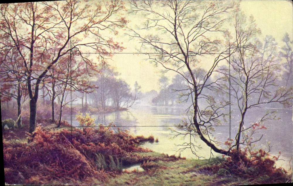 Fim de Outono — Salão de 1912 — Sociedade dos Artistas Franceses — A. Rigolet, Pinxit - Frente