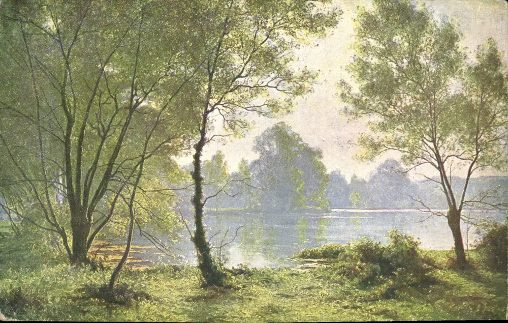 Herbstmorgen — Albert Rigolot — Salons de Paris - Vorderseite