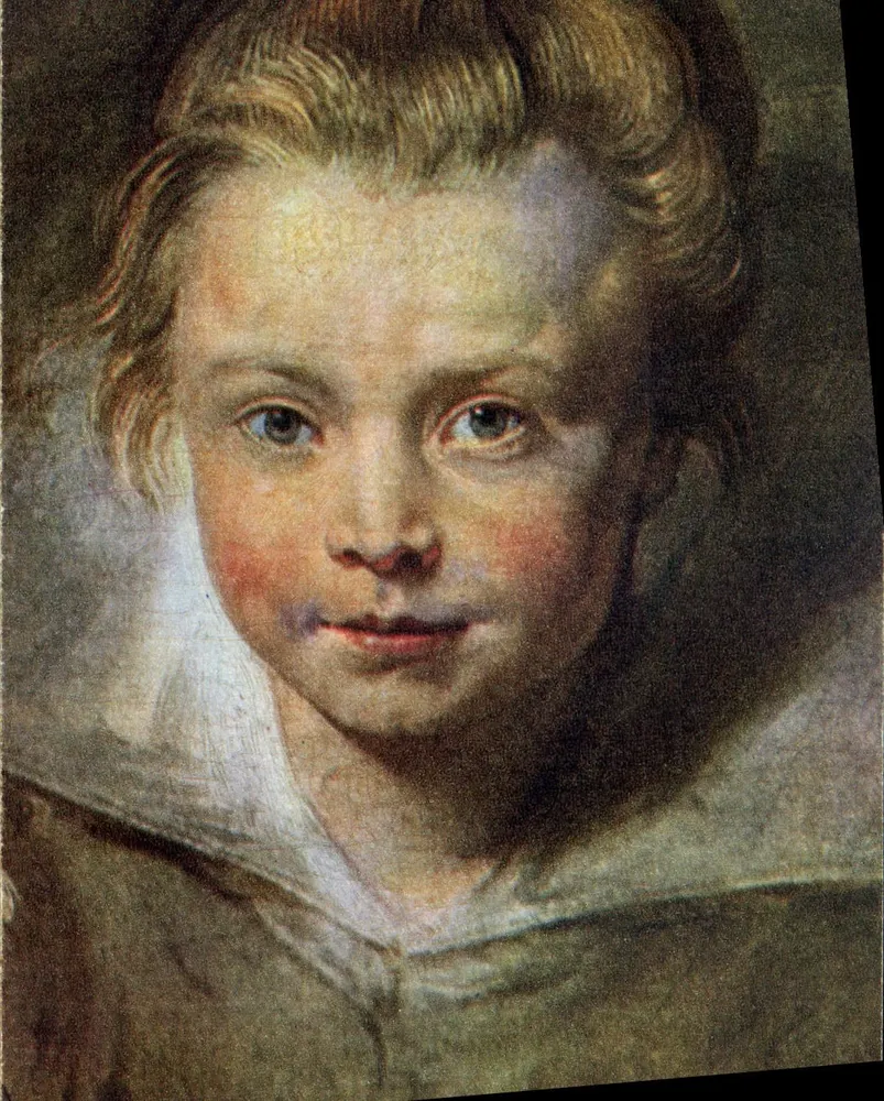 Retrato de criança — P. Rubens — COMITÉ NATIONAL DE L'ENFANCE - Frente