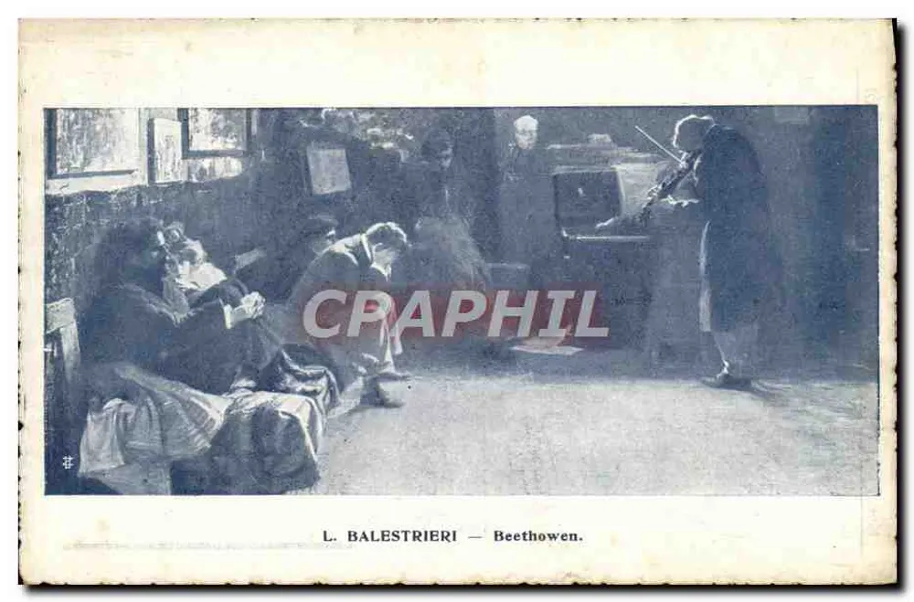 L. Balestrieri — Beethoven — Verlag Fides, Como - Vorderseite