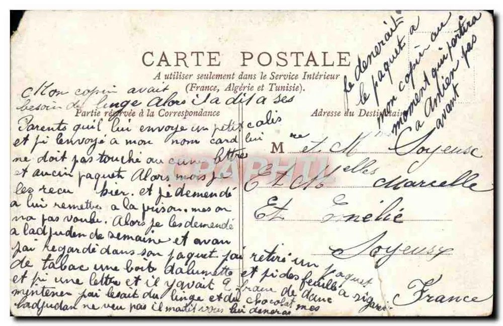 Der Thermometer der Klasse — militärische Karikatur mit Monatsthermometer — E.R., Paris - Rückseite