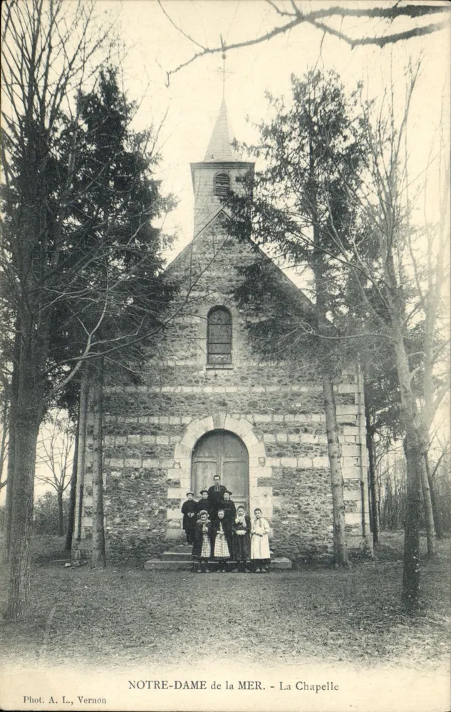 NOTRE-DAME der SEE - Die Kapelle — Foto. A. L., Vernon - Vorderseite