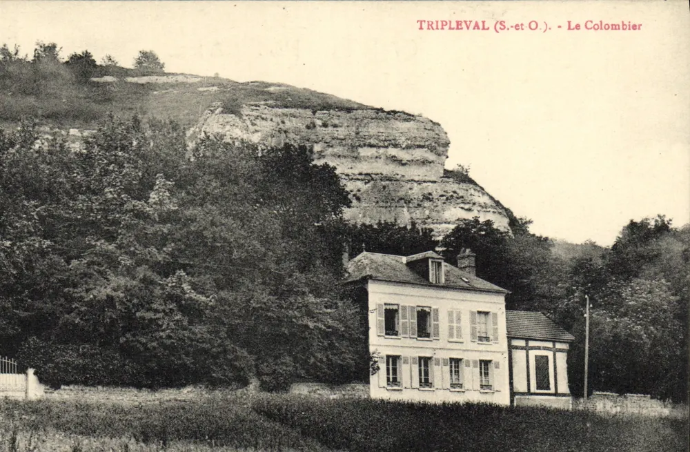 Tripleval (S.-et-O.) — Widok na Le Colombier — wydawca nieznany - Awers