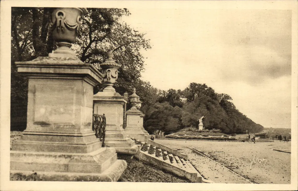 St-Germain-en-Laye — Der Park und die Terrasse — YVON Kunstausgaben - Vorderseite