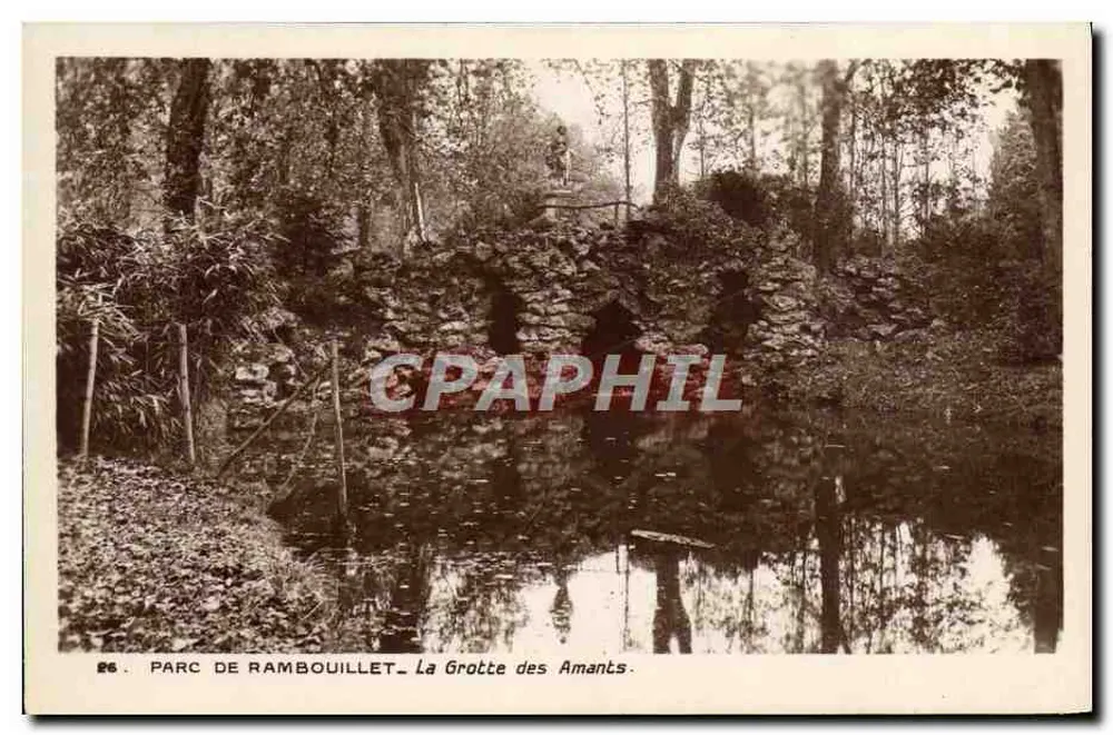 Parque de Rambouillet — La Cueva de los Amantes — n°26 - Anverso