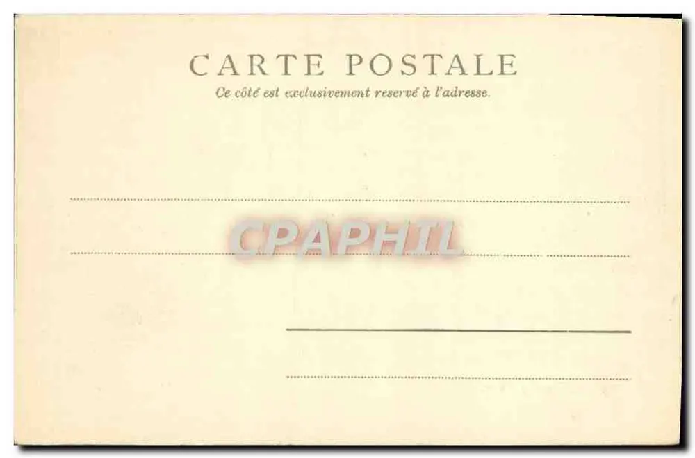 As Grandes Águas, As Rocailles — Versailles — Paris, editor Paris, n° 10164 - Verso