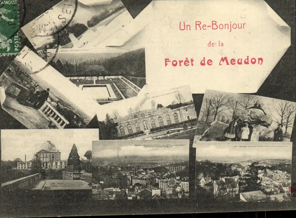 Floresta de Meudon — Um Re-Bonjour da Floresta de Meudon — editor não visível - Frente