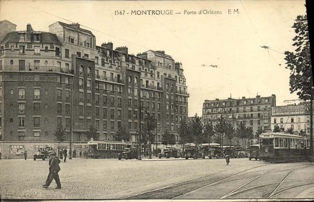 Montrouge — Porte d'Orléans — E.M. — 1567 - Vorderseite