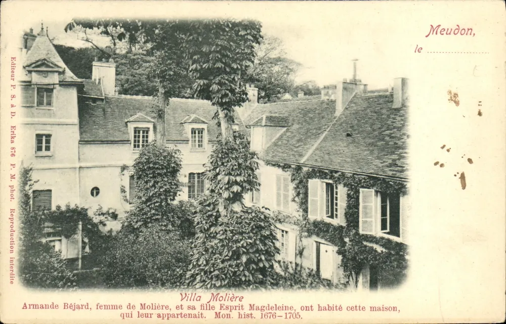 Villa Molière — Meudon — Verlag P. S. à D. Erka 876 - Vorderseite