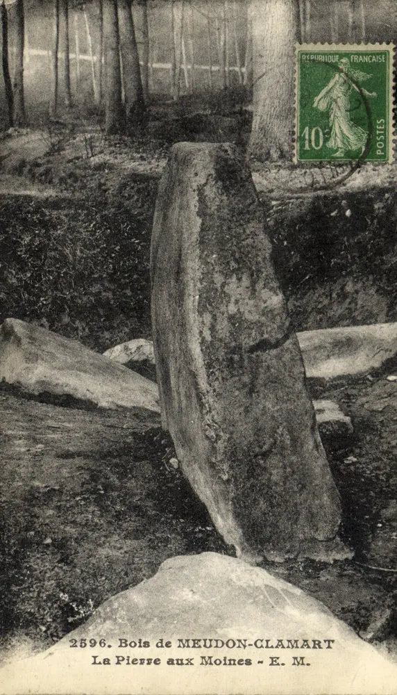 Die Steine der Mönche — Bois de Meudon-Clamart — E. M. — n°2596 - Vorderseite
