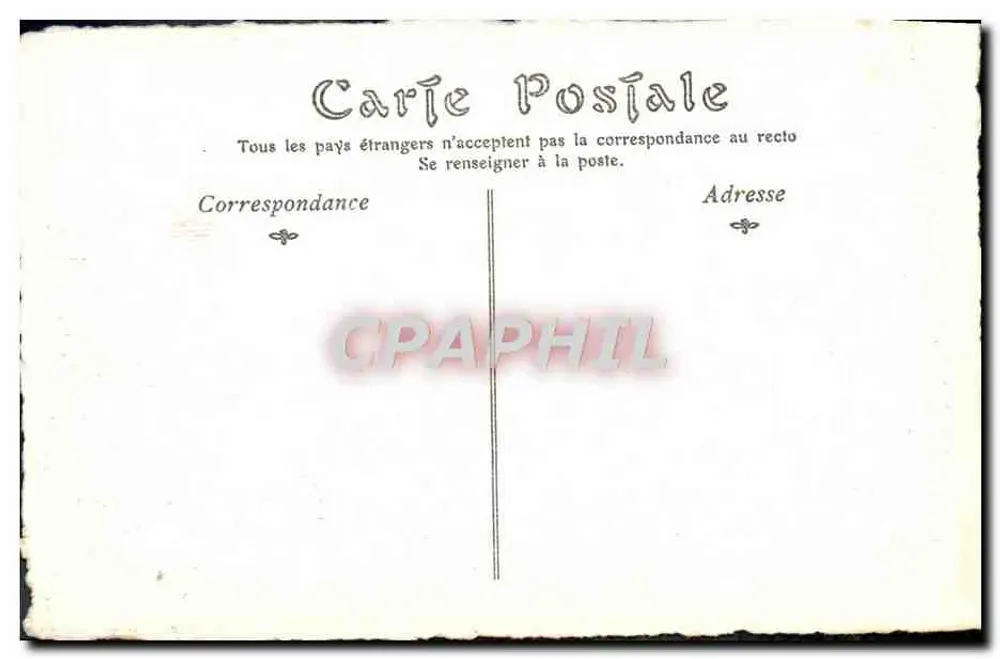 Altes Paris — La Barrière du Roule, um 1820 — ND Phot, n° 478 - Rückseite