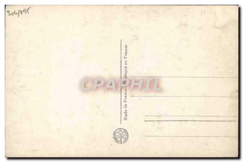 Luís XV — Rei da França 1710-1774 — editor A.N. Paris, n° 224 - Verso