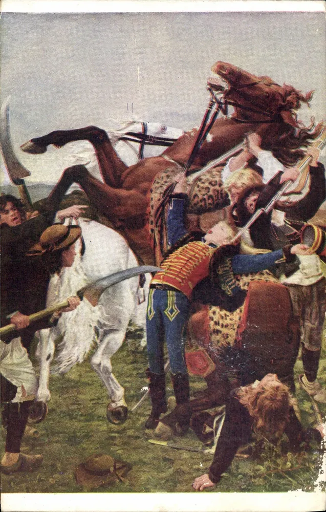 Morte de Joseph Bara — Museu do Luxembourg — J. J. VEERTS pinxit. N° 295 - Frente