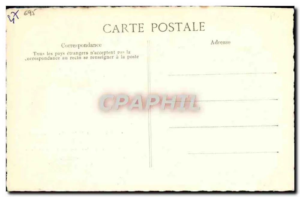 Das Testament des Saint-Louis — auf Pergament mit dem Siegel des Königs von Frankreich — in den Archives Nationales de Paris aufbewahrt - Rückseite