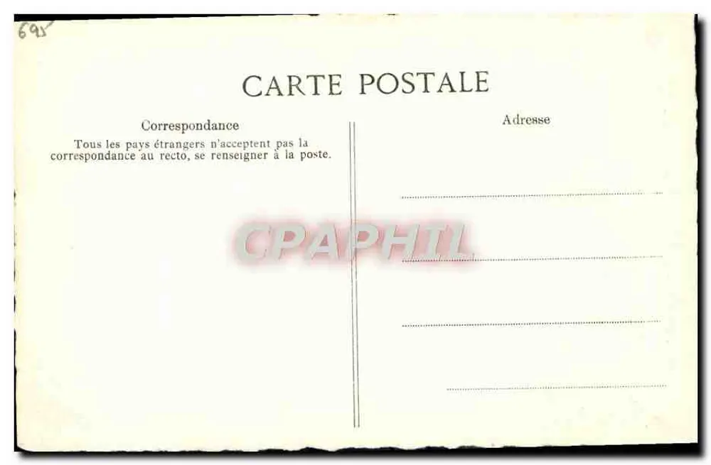 Brief von Lally-Tolendal an den Präsidenten Cotorin — 17. Dezember 1792 - Rückseite