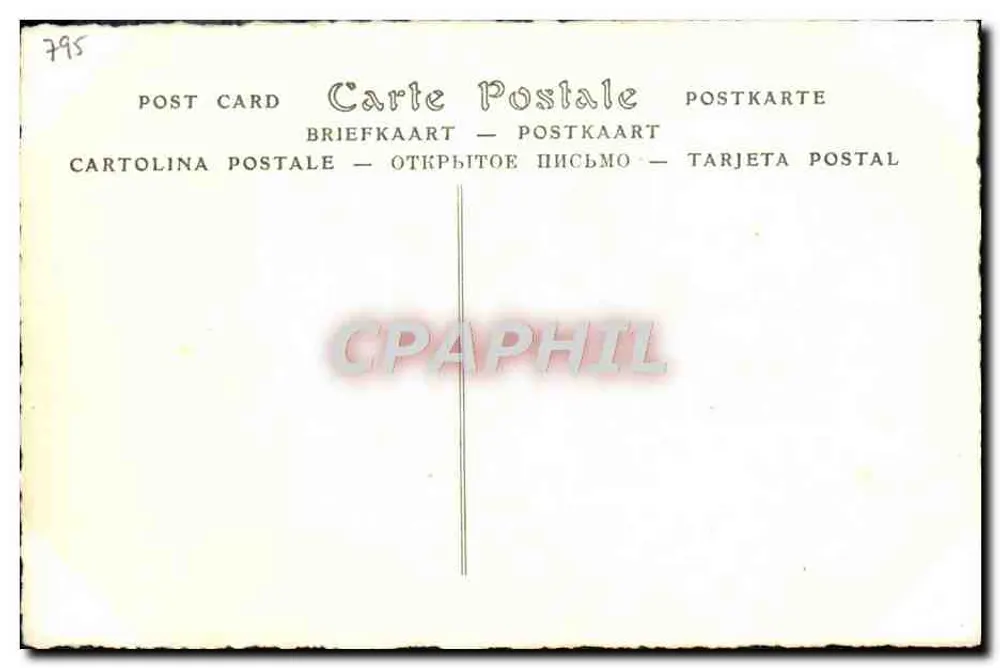 François Henriot — historisches Porträt — JND Phot. Nr. 208 - Rückseite