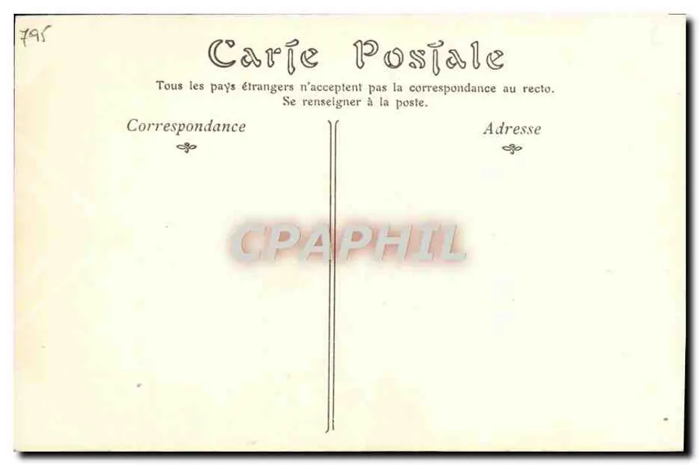Lescure (L. Marie) marquês de — Geral vendeano, combate na Vendée — ND Phot, n° 209 - Verso