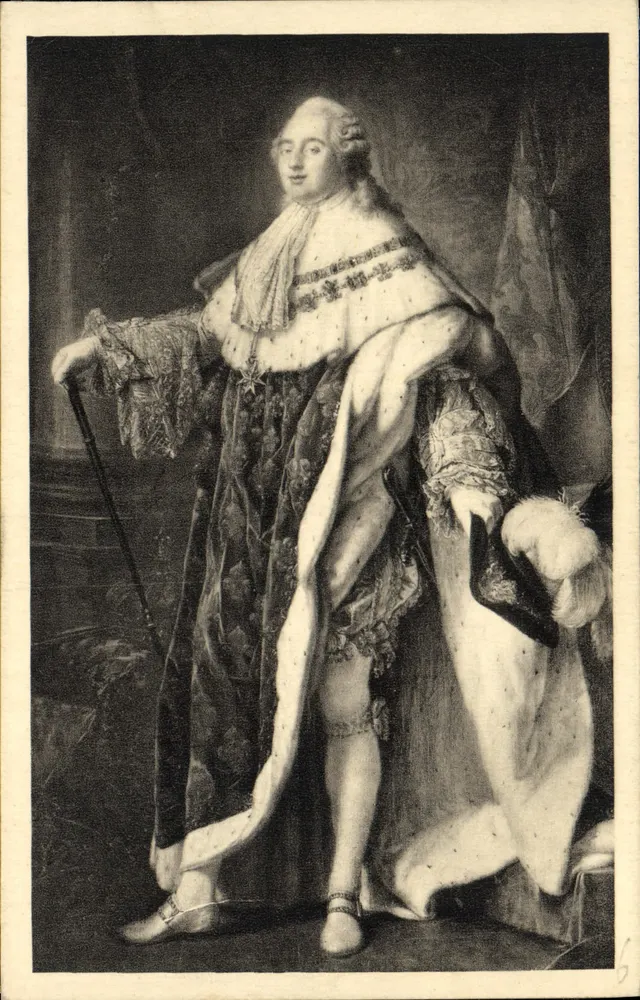 Louis XVI — von Collet — Service Commercial Historiques, Paris - Vorderseite