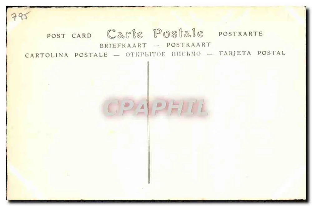 Cléry (J.-B. Canthanet) — Lacaio de Luís XVI — ND Phot. - Verso