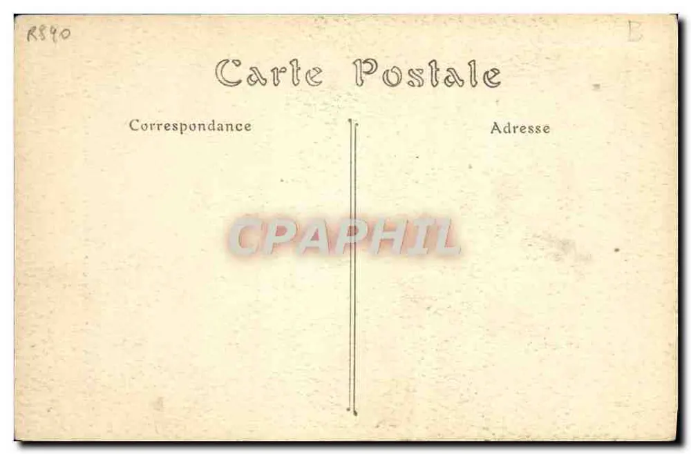 Les Girondins — Salle des Pas-Perdus du Palais de Justice de Marseille — Éditeur : ND. N° de série : 4057 - Rückseite