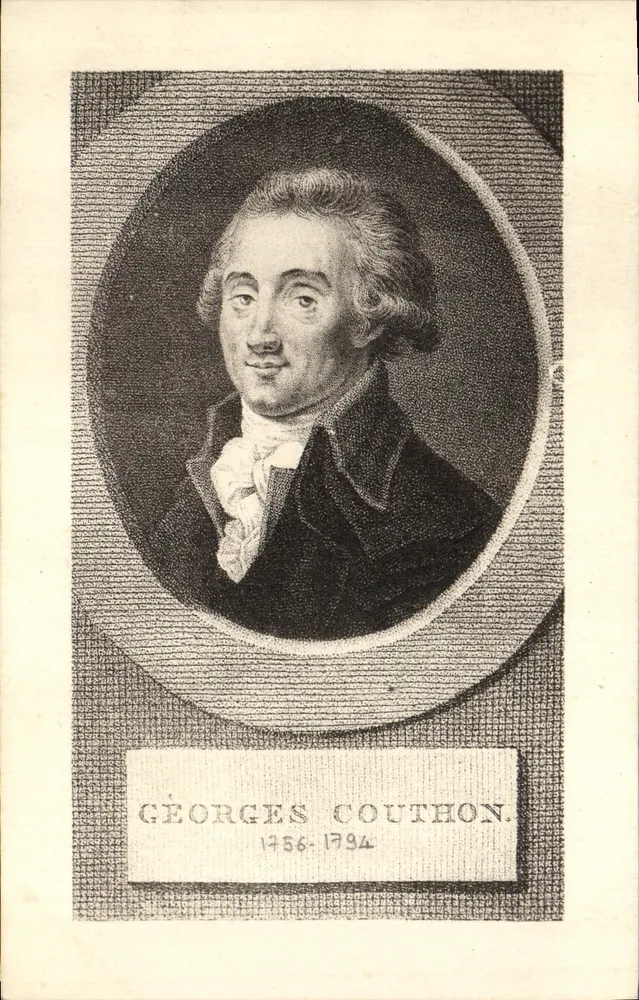 Georges Couthon — Französische Revolution — Museum der Geschichte, Montreuil-sous-Bois - Vorderseite