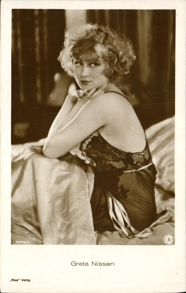 Greta Nissen — Schauspielerin — "Ross" Verlag n° 3575/1 - Vorderseite