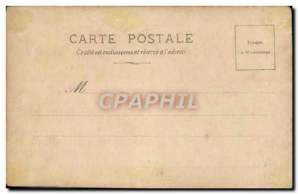 Caux — S.I.P. Serie Nr. 5 — Reutlinger Paris - Rückseite