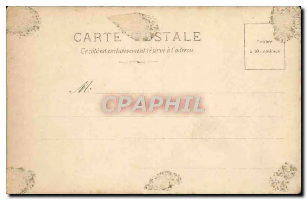 Frau im orientalischen Kostüm — J. Boie — Redlunger, Paris - Rückseite