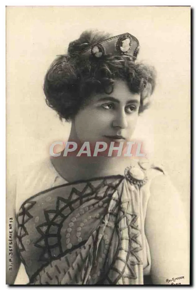 Frau im orientalischen Kleid — Rautincer, Serie Nr. 13 - Vorderseite
