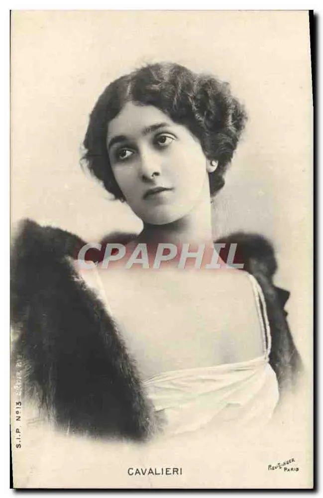 Cavalieri — Portrait einer Frau — Neuveinger, Paris, n°13 - Vorderseite