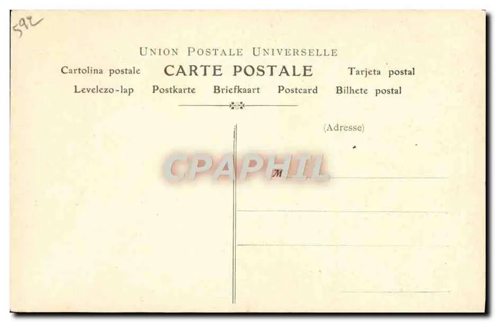 Léon BEYLE — Opéra Comique — Collezione artistica di VIN DÉSILES - Verso