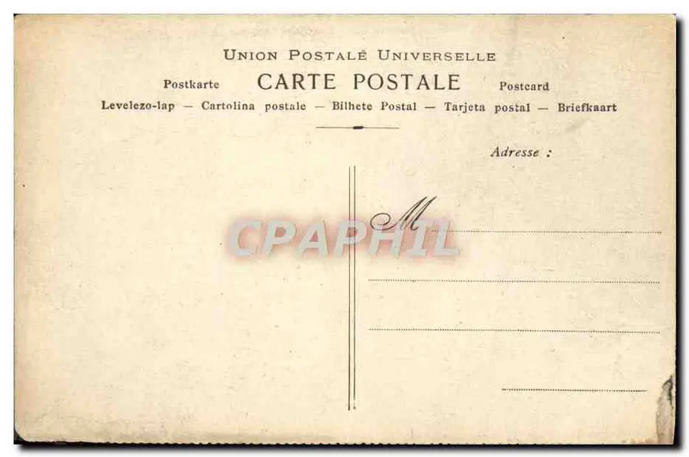 Sardou — Künstlerische Sammlung von VIN DÉSILES — Ruyer Phot. - Rückseite