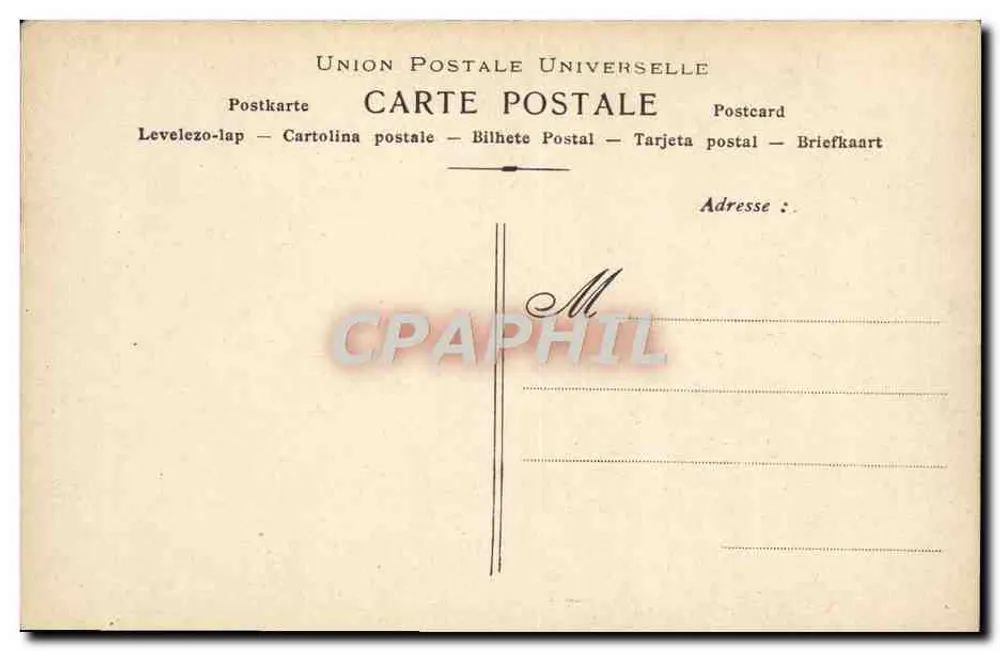 Alfred Capus — Künstlerische Sammlung VIN DÉSILES — Verlag: Alfred Capus, Fotograf - Rückseite