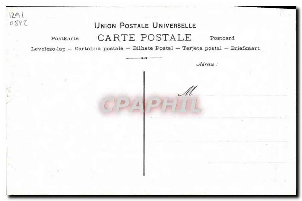 Regina Badet — Opéra Comique — Künstlerische Sammlung VIN DÉSILES - Rückseite