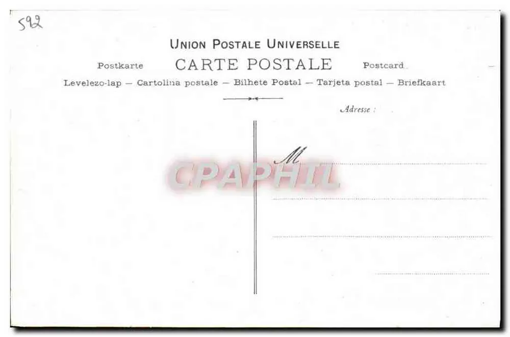 Porträt einer Frau — Künstlerische Sammlung VIN DÉSILES — Reutinger Paris - Rückseite