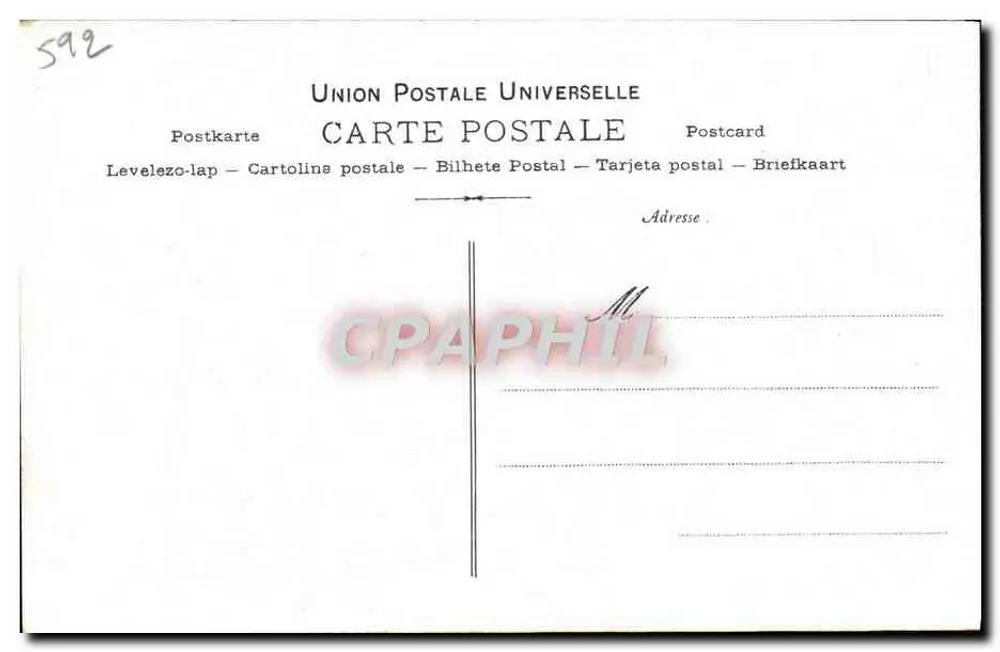 Aimée Samuel — Palais Royal — Künstlerische Sammlung von VIN DÉSILES, veröffentlicht von Boyer - Rückseite
