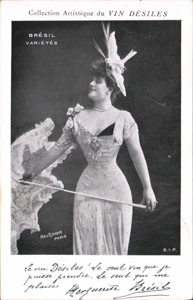 Marguerite Brésil — Künstlerin der Künstlerkollektion VIN DÉSILES — Reutlinger Paris - Vorderseite