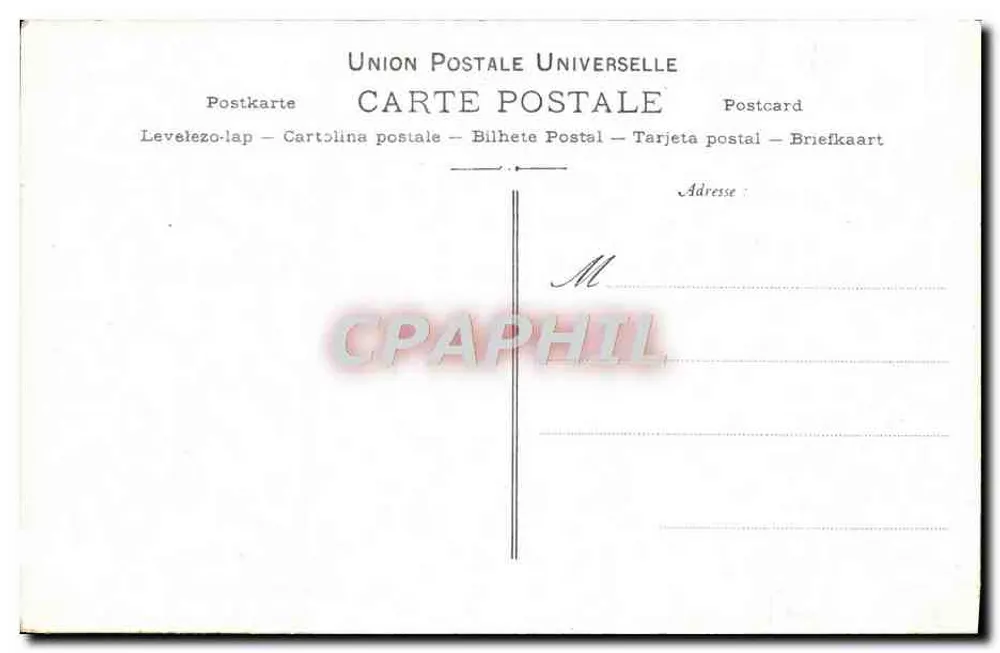 Marguerite Carre — Opé comique — Collection Artistique du Vin Désiles, veröffentlicht von Paul Berger - Rückseite