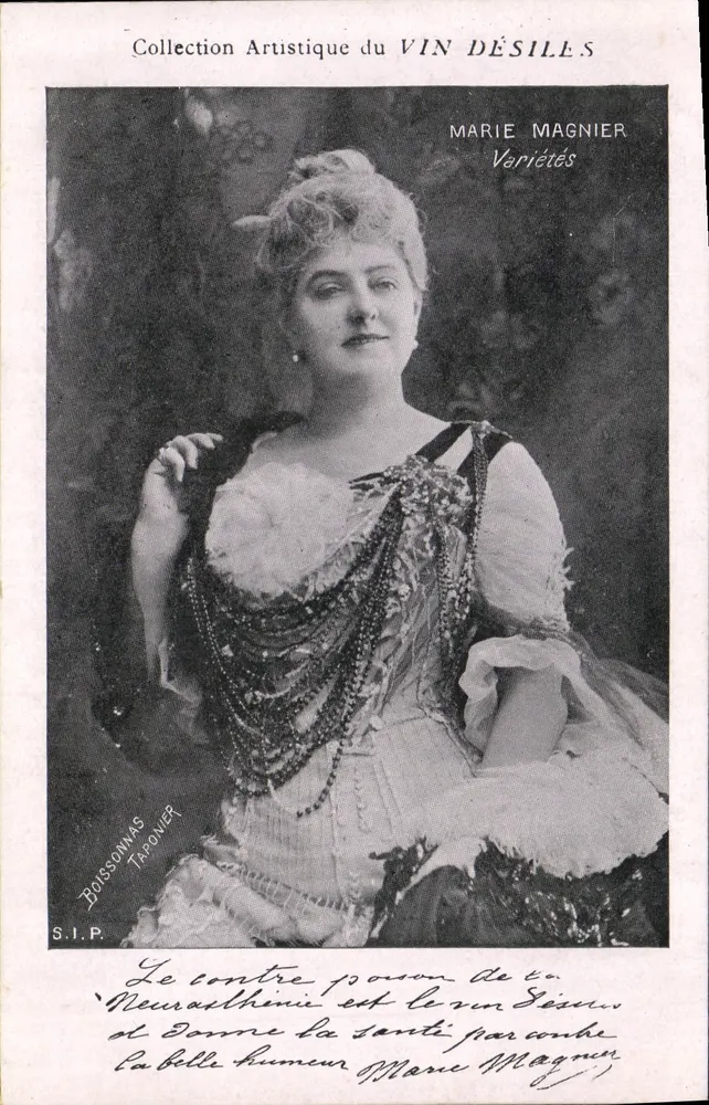 Marie Magnier — Variétés — Künstlerische Sammlung des VIN DÉSILES - Vorderseite