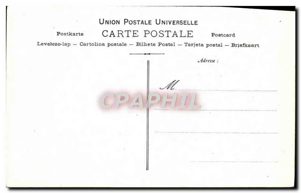 Juliette Margel — Portrait — Künstlerische Sammlung von VIN DÉSILES, Foto Lébreton - Rückseite