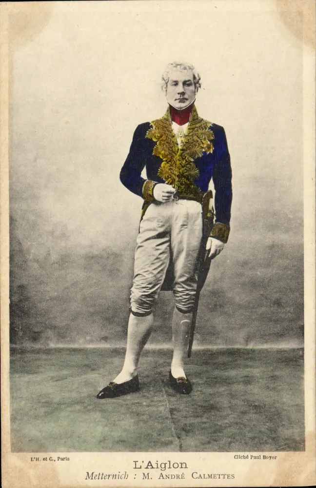 L'Aiglon — M. André Calmettes — L'H. et C., Paris - Frente