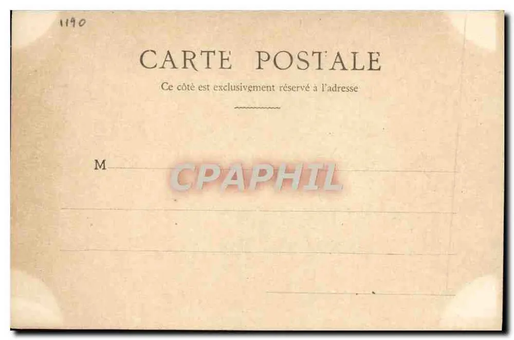 L'Aiglon — M. André Calmettes — L'H. et C., Paris - Verso