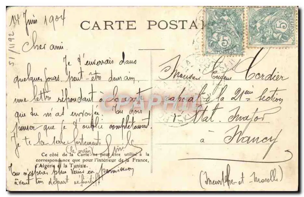 Ouvrard em: Eu te sigo! — 4 - Tu tens uns panaris... Eu também! — Editor: Ouvrard - Verso