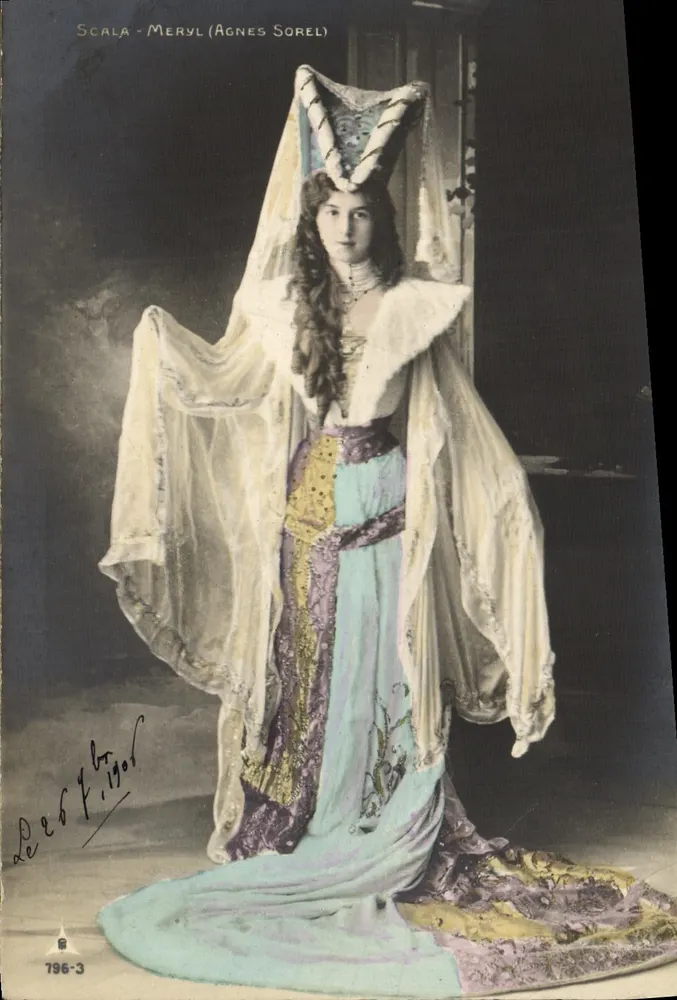 Agnes Sorel — ScALA - Meryl — Fototipia ScALA - Frente