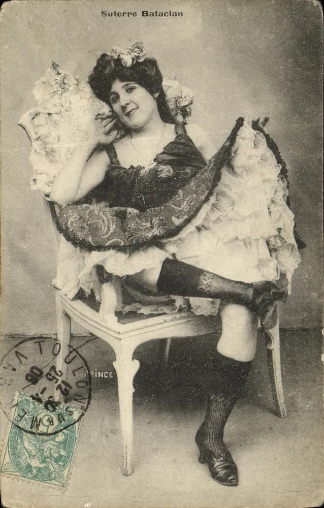 Suterre Bataclan — Retrato da cantora — Editor Prince, n° 332 - Frente
