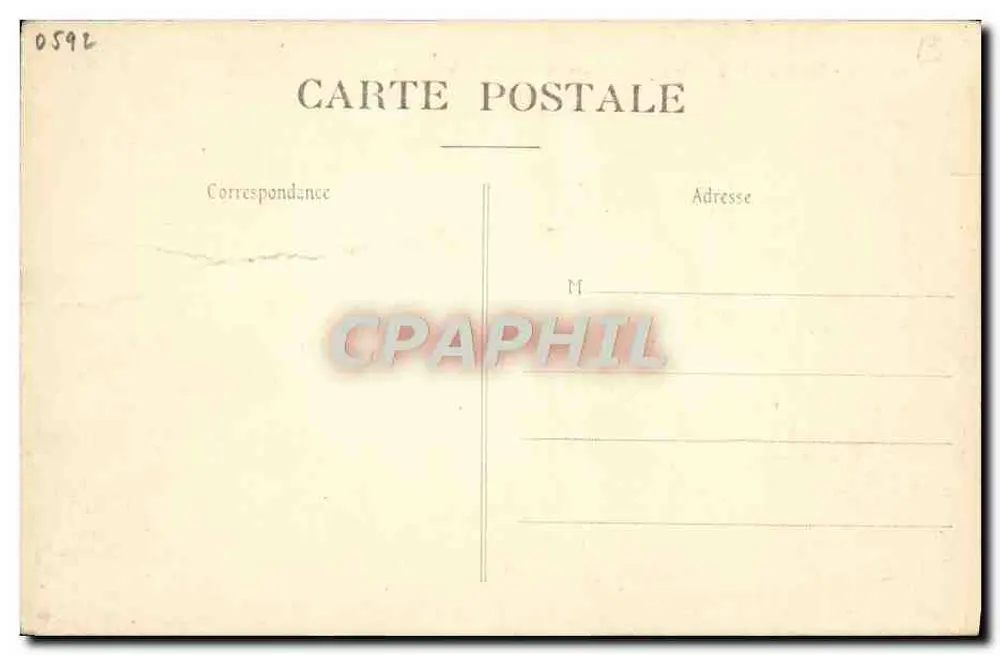 Paris (XVIIIe) — Panoramablick auf den Moulin de la Galette — E.V. 723 - Rückseite