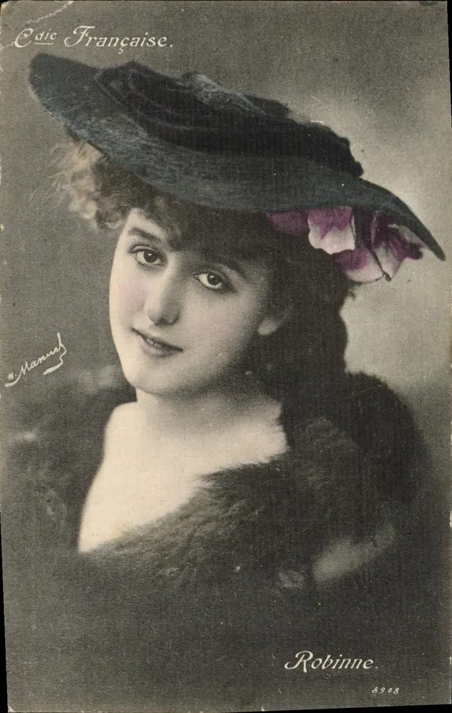Retrato de mulher — Robinne — Cote Française, n° 8903 - Frente