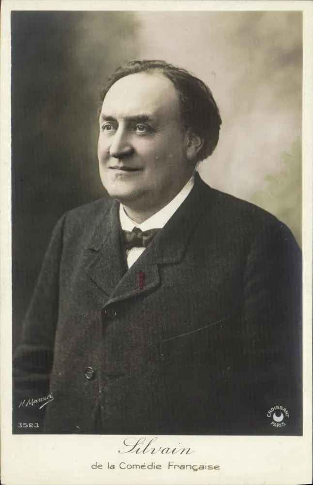 Silvain — acteur van de Comédie Française — H. Manuel, n° 3523 - Voorkant