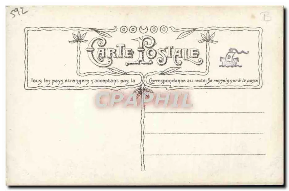 Crufftier — ator da Comédie Française — editor N. Namuel, Paris - Verso